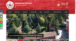 Desktop Screenshot of erkmen.bel.tr